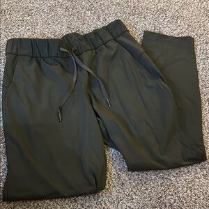 Lululemon Green Jogger Pants